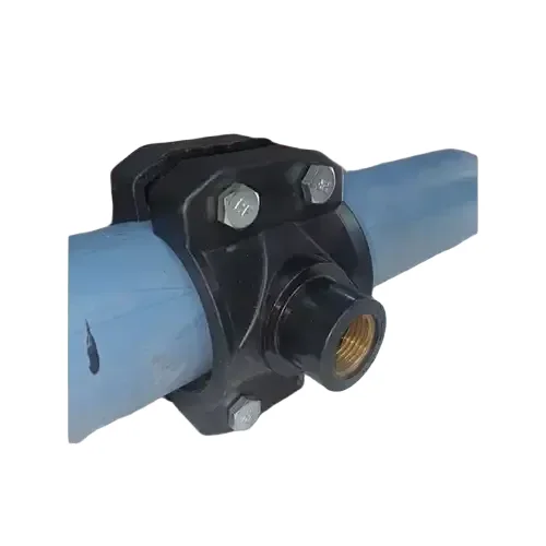 PVC Pipe Brass Service Saddle Light
